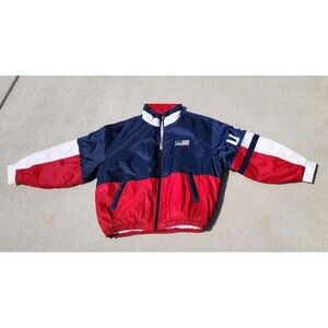 USA Olympic Puffer Coat Size XL Color Block Vintage